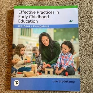 Pearson book: Effective Practices in Early Childhood Education